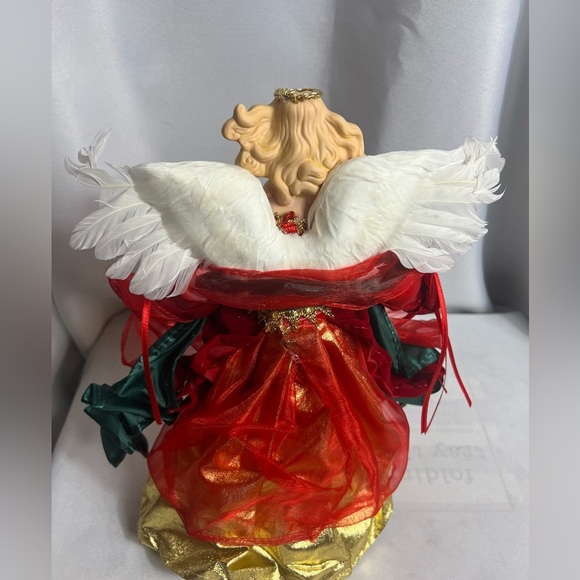 1996 Holiday Workshop 12” Christmas Angel Tree Topper with Box Collectible - Picture 9 of 10